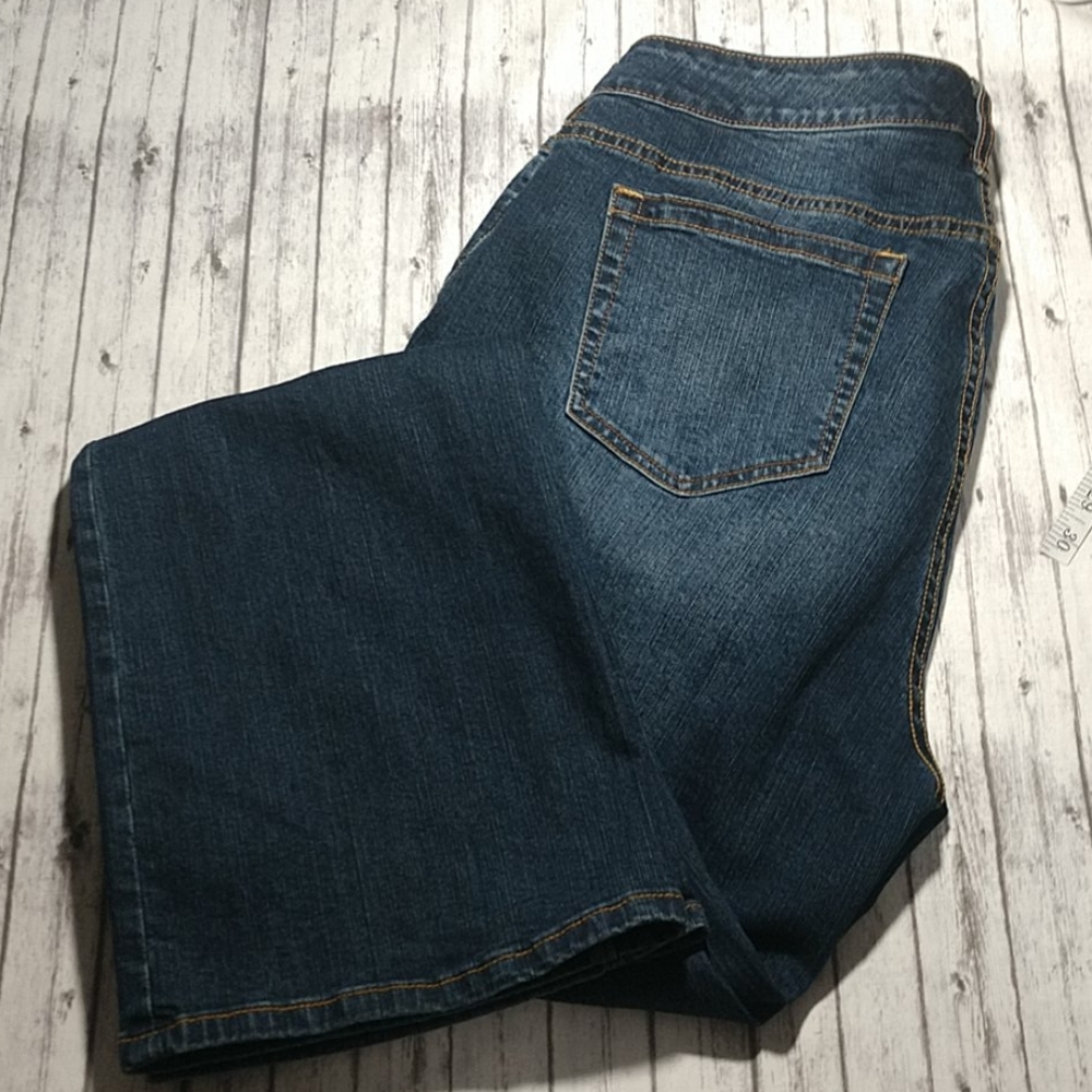 torrid Relaxed Boot Blue Jeans